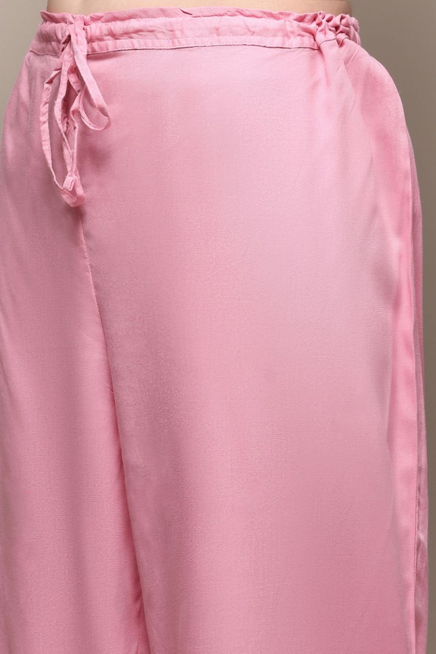 Blush Pink Printed Kurta Set — view 2